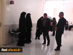 سرپرست دانشگاه فرهنگیان اصفهان از فرایند برگزاری مصاحبه داوطلبان ورود به  دانشگاه فرهنگیان از پردیس فاطمه زهرا (س) اصفهان بازدید کرد