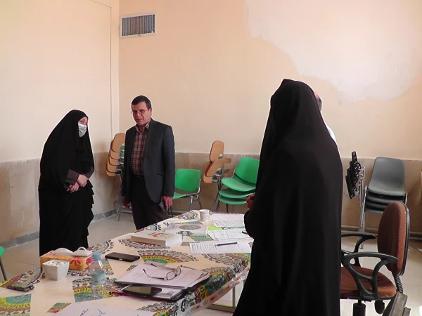 سرپرست دانشگاه فرهنگیان اصفهان از فرایند برگزاری مصاحبه داوطلبان ورود به  دانشگاه فرهنگیان از پردیس فاطمه زهرا (س) اصفهان بازدید کرد