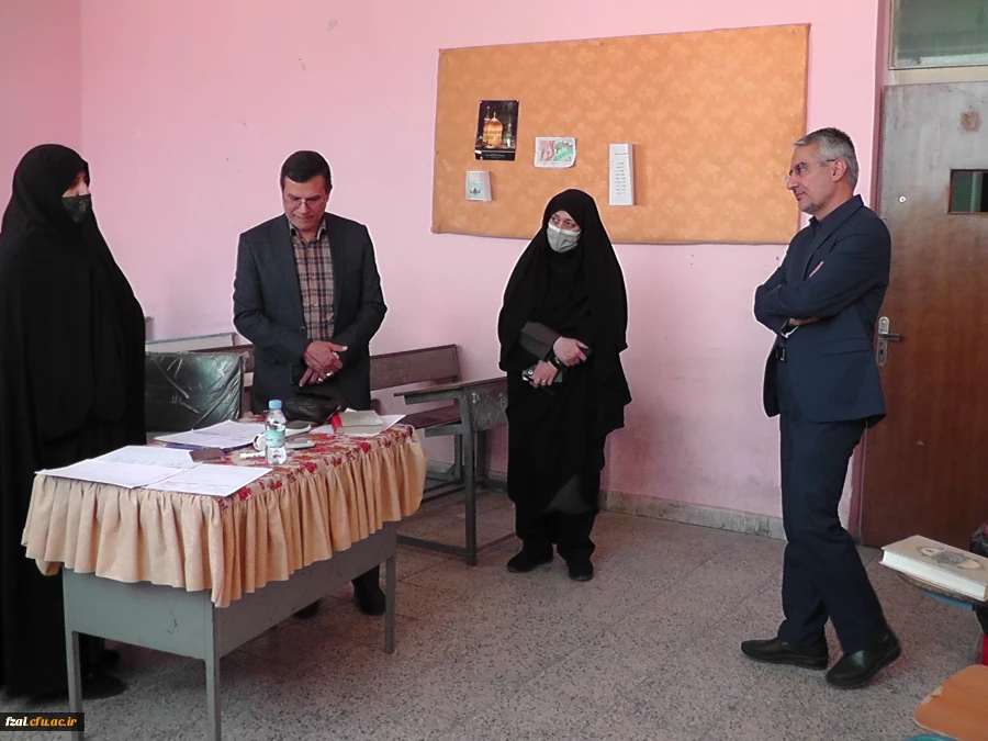 سرپرست دانشگاه فرهنگیان اصفهان از فرایند برگزاری مصاحبه داوطلبان ورود به  دانشگاه فرهنگیان از پردیس فاطمه زهرا (س) اصفهان بازدید کرد