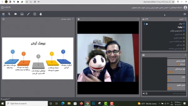 برگزاری سلسله وبینار های آموزشی معلم توانمند