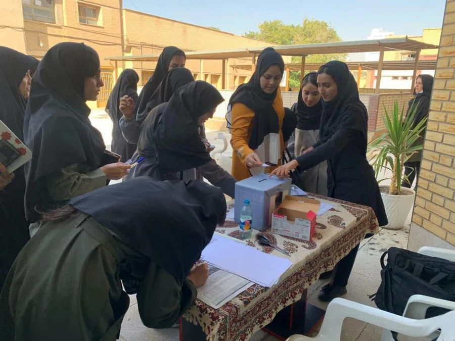 برگزاری انتخابات  انجمن ورزشی خوابگاه پردیس فاطمه زهرا (س) اصفهان