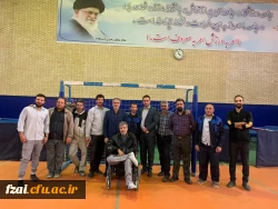 مسابقات ورزش همگانی ویژه  اعضاء هیات علمی و کارکنان به مناسبت هفته تربیت بدنی
پردیس فاطمه زهرا (س) اصفهان