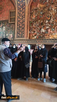 بازدید از کاخ چهلستون