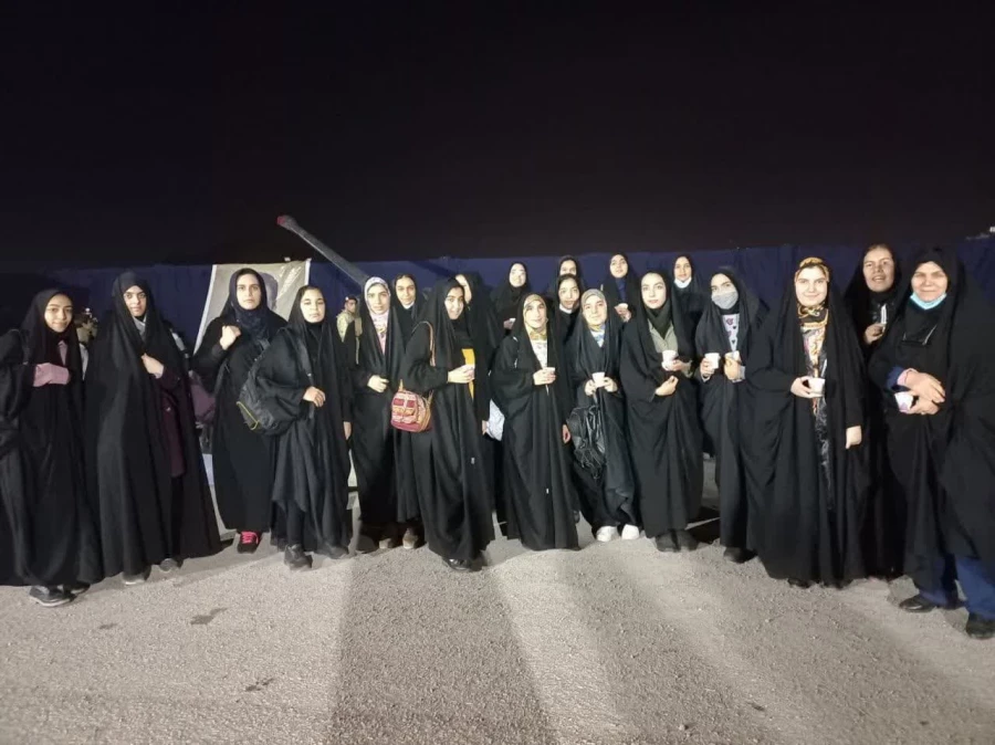 حضور دانشجومعلمان در ویژه برنامه مناسبتی ترکیبی "تا پای جان"   