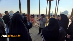 بازدید از کاخ عالی قاپو اصفهان