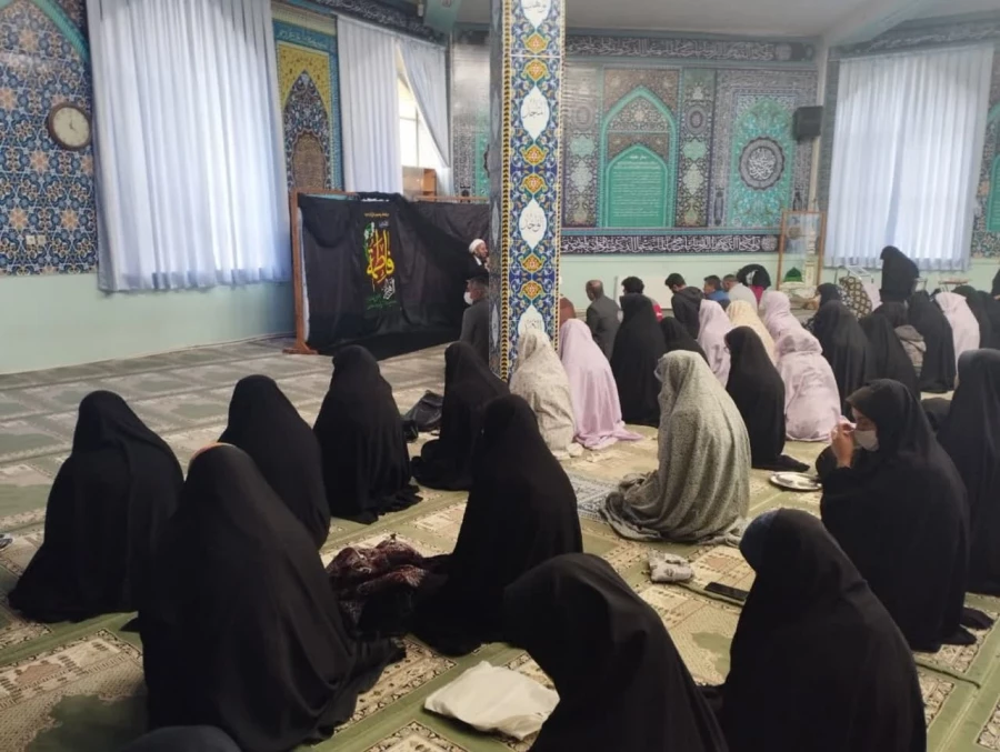 برگزاری مراسم عزاداری به مناسبت شهادت حضرت زهرا سلام الله علیها