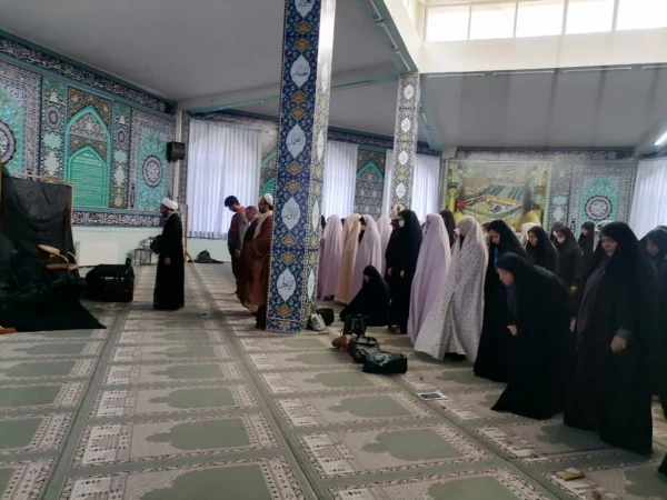 برگزاری مراسم عزاداری به مناسبت شهادت حضرت زهرا سلام الله علیها