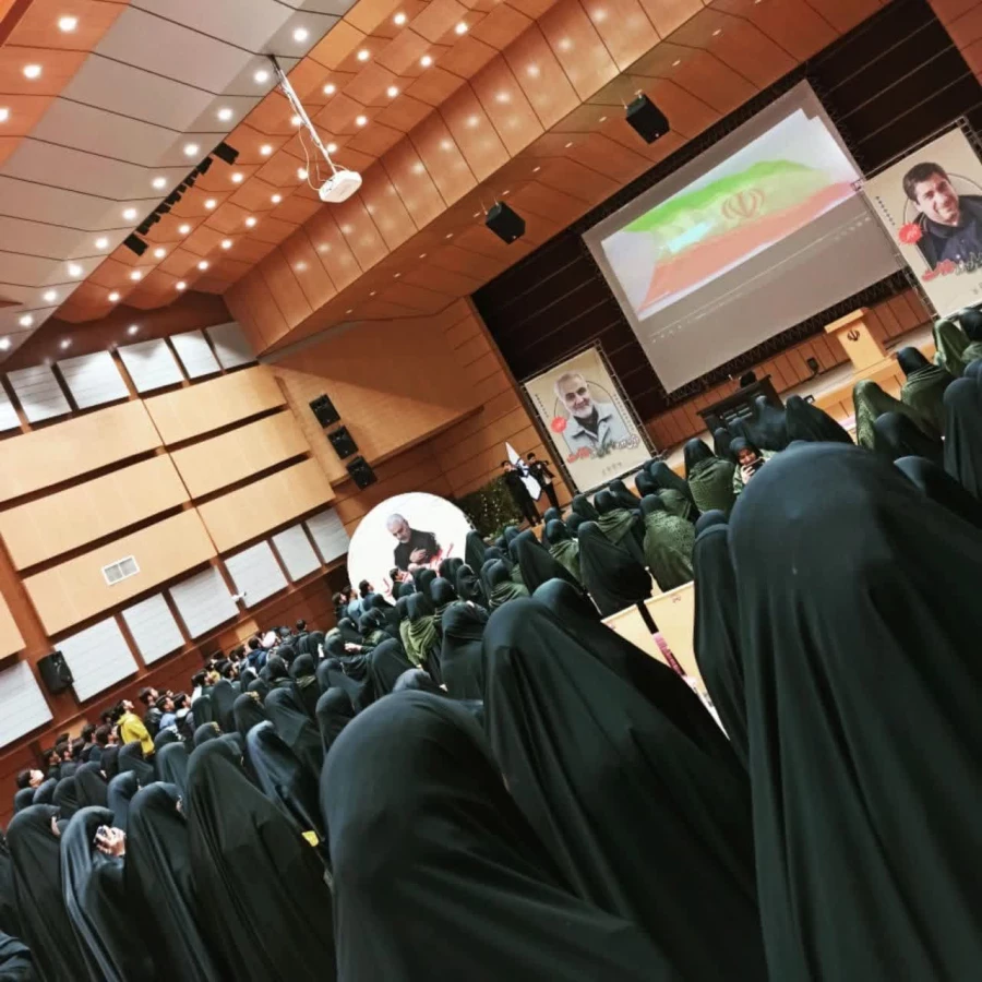 حضور دانشجومعلمان در دوره ی راهیان نور مقاومت کرمان