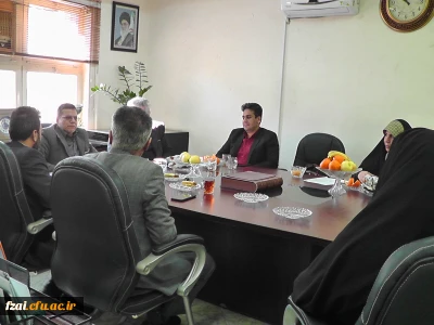 بازدید کارشناسان نظارت و ارزیابی آموزش عالی (وزارت علوم و تحقیقات و فناوری)  از پردیس فاطمه زهرا (س) اصفهان 