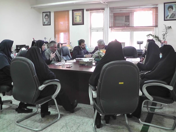 بازدید کارشناسان نظارت و ارزیابی آموزش عالی (وزارت علوم و تحقیقات و فناوری)  از پردیس فاطمه زهرا (س) اصفهان