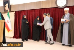 مراسم گرامیداشت مقام زن در پردیس فاطمه الزهرا(س)