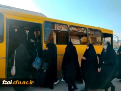 حضور دانشجویان دانشگاه فرهنگیان پردیس فاطمه زهرا (س) اصفهان در راهپیمایی ۲۲ بهمن