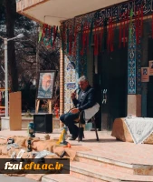 برگزاری نماز ظهر و عصر در محوطه آزاد دانشگاه فرهنگیان پردیس فاطمه زهرا (س) اصفهان