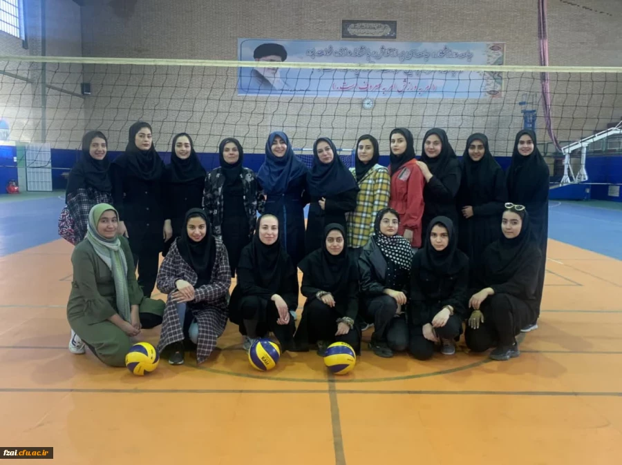 برگزاری لیگ  والیبال 
پردیس فاطمه زهرا (س) اصفهان