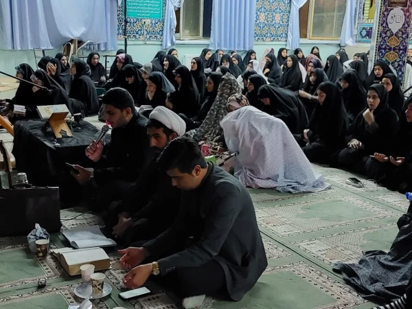 برگزاری مراسم شب پر برکت  قدر در پردیس فاطمه الزهرا ( س) اصفهان