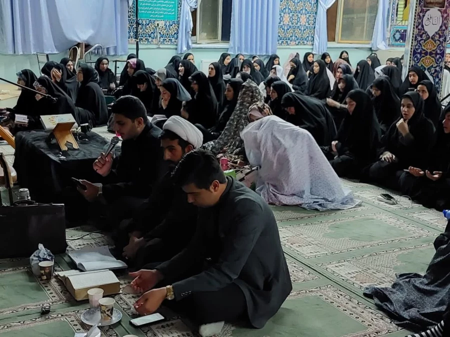 برگزاری مراسم شب پر برکت  قدر در پردیس فاطمه الزهرا ( س) اصفهان