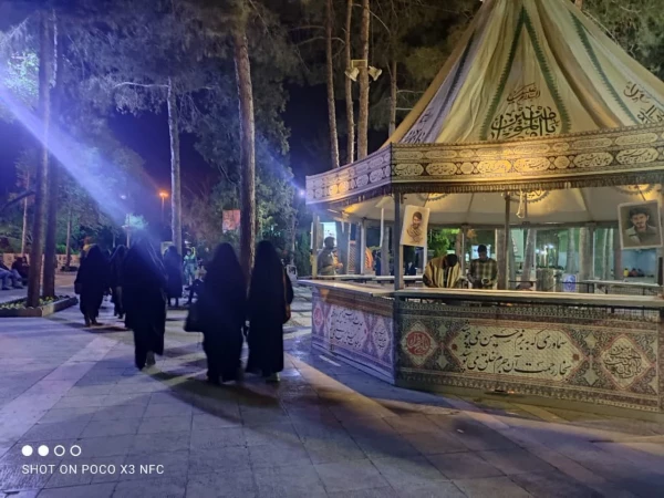 اردوی تفریحی زیارتی باغ گلها_گلزار شهدا