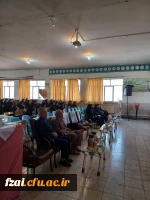 همزمان  با تولد حضرت معصومه (س) وروز دختر مراسم جشنی در پردیس فاطمه زهرا (س) واحد کوی امام برگزار گردید