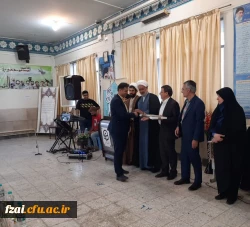 همزمان  با تولد حضرت معصومه (س) وروز دختر مراسم جشنی در پردیس فاطمه زهرا (س) واحد کوی امام برگزار گردید