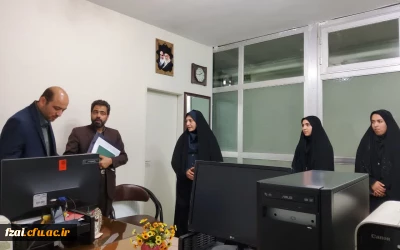 بازدید ناظر کشوری طرح سنجش عملکرد فرهنگی از دانشگاه فرهنگیان_ پردیس حضرت فاطمه الزهرا(س) اصفهان