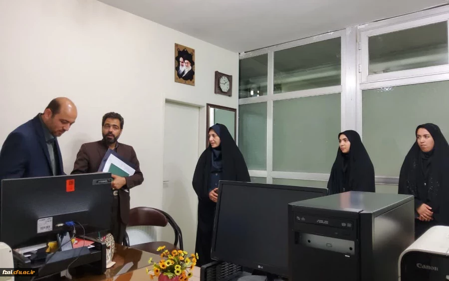 بازدید ناظر کشوری طرح سنجش عملکرد فرهنگی از دانشگاه فرهنگیان_ پردیس حضرت فاطمه الزهرا(س) اصفهان