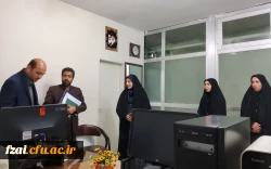 بازدید ناظر کشوری طرح سنجش عملکرد فرهنگی از دانشگاه فرهنگیان_ پردیس حضرت فاطمه الزهرا(س) اصفهان