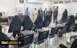 دوره آموزشی تربیتی معراج با رویکرد معارف نماز در پردیس فاطمه زهرا (س) اصفهان