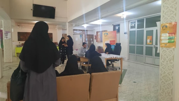 ایستگاه سلامت ویژه سلامت دانشجویان در پردیس فاطمه زهرا (س) اصفهان