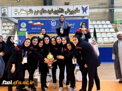 پیام تبریک ریاست پردیس فاطمه زهرا(س) اصفهان به مناسبت قهرمانی تیم والیبال پردیس در  مرحله کشوری لیگ والیبال دختران دانشگاه فرهنگیان