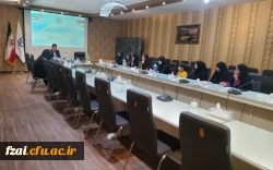 جلسه مدیران گروه پردیس فاطمه زهرا (س) با حضور دکتر کجباف مدیر محترم امور پردیس های استان اصفهان و دکتر کاشفی معاون محترم مدیریت امور پردیس های استان اصفهان