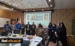 مراسم تجلیل و تکریم(بازنشسته ) دکتر زجاجی با حضور دکتر کجباف مدیرمحترم مدیریت امور پردیس های استان اصفهان