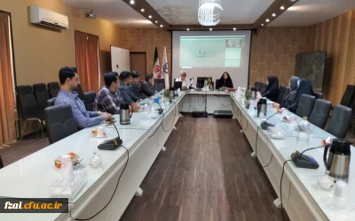 جلسه ی آموزشی توجیهی، جهت ارتقای سطح علمی و مهارتی دانشجویان راه یافته به مرحله کشوری جشنواره تدریس برتر درپردیس فاطمه زهرا (س) اصفهان