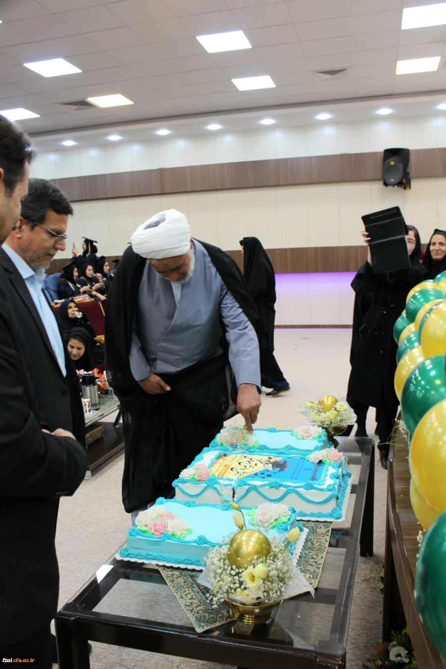 آیین دانش آموختگی دانشجویان ورودی 98 در پردیس فاطمه زهرا (س) اصفهان 