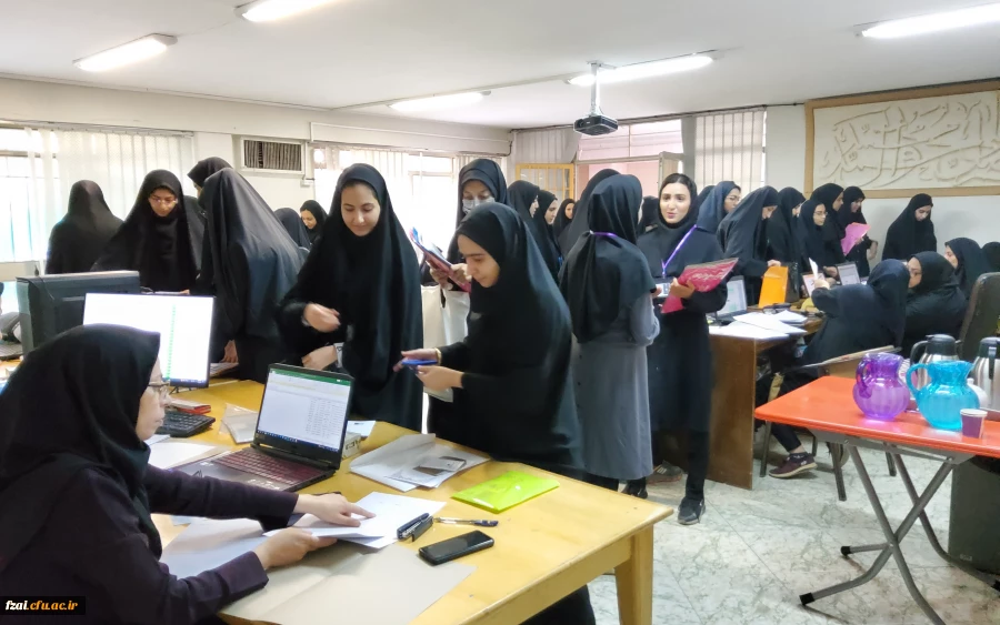 فرآیند مصاحبه داوطلبان دانشگاه فرهنگیان استان اصفهان پردیس فاطمه زهرا (س) روز 25 شهریورماه 1402 