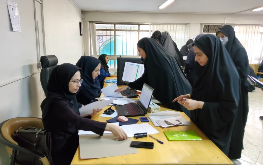 فرآیند مصاحبه داوطلبان دانشگاه فرهنگیان استان اصفهان پردیس فاطمه زهرا (س) روز 25 شهریورماه 1402 