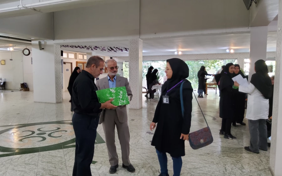 فرآیند مصاحبه داوطلبان دانشگاه فرهنگیان استان اصفهان پردیس فاطمه زهرا (س) 