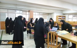 ثبت نام حضوری دانشجویان پردیس فاطمه زهرا (س) به روایت تصویر