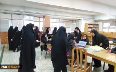ثبت نام حضوری دانشجویان پردیس فاطمه زهرا (س) به روایت تصویر