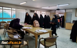 ثبت نام حضوری دانشجویان پردیس فاطمه زهرا (س) به روایت تصویر