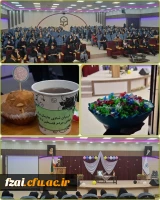 کارشناس فرهنگی پردیس فاطمه زهرا (س)اصفهان با همکاری کانون مهدویت ،هیئت بیت الزهرا و بسیج دانشجویی ،جشن میلاد امام حسن عسکری (ع)را برگزار کرد