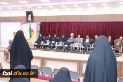 جلسه پرسش و پاسخ با رییس، معاون هماهنگی،مسئول امور دانشجوئی و مالی مدیریت پردیس های استان، نماینده محترم دفتر مقام معظم رهبری،روسا ومعاونین پردیس ،مدیران گروه ،مسئول حراست 