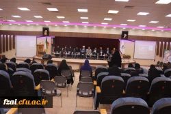 جلسه پرسش و پاسخ با رییس، معاون هماهنگی،مسئول امور دانشجوئی و مالی مدیریت پردیس های استان، نماینده محترم دفتر مقام معظم رهبری،روسا ومعاونین پردیس ،مدیران گروه ،مسئول حراست  در سالن شهید سلیمانی پردیس فاطمه زهرا (س) 