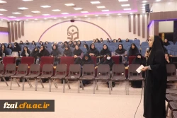 جلسه پرسش و پاسخ با رییس، معاون هماهنگی،مسئول امور دانشجوئی و مالی مدیریت پردیس های استان، نماینده محترم دفتر مقام معظم رهبری،روسا ومعاونین پردیس ،مدیران گروه ،مسئول حراست  در سالن شهید سلیمانی پردیس فاطمه زهرا (س) 