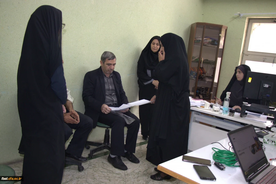 بازدید کارشناس مسئول اداره ارزیابی عملکرد و پاسخگویی به شکایات اداره کل آموزش و پرورش استان اصفهان و رئیس اداره سنجش صلاحیت های حرفه ای دانشگاه فرهنگیان از فرایند مجدد رسیدگی به اعتراضات ارزیابی مصاحبه اختصاصی بازدید کردند