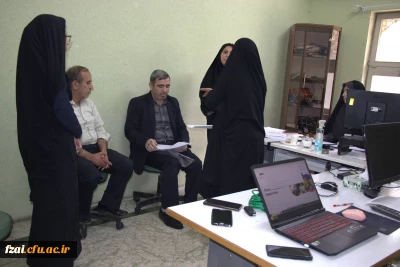 بازدید کارشناس مسئول اداره ارزیابی عملکرد و پاسخگویی به شکایات و رئیس اداره سنجش صلاحیت های حرفه ای دانشگاه فرهنگیان از فرایند مجدد رسیدگی به اعتراضات ارزیابی مصاحبه اختصاصی بازدید کردند