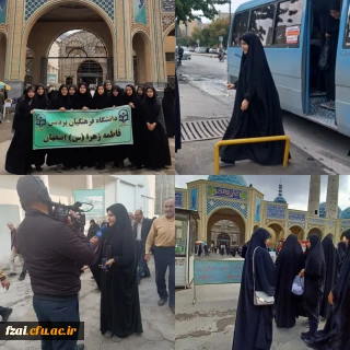 شرکت دانشجویان در نماز جمعه ی مصلی امام خمینی (ره)