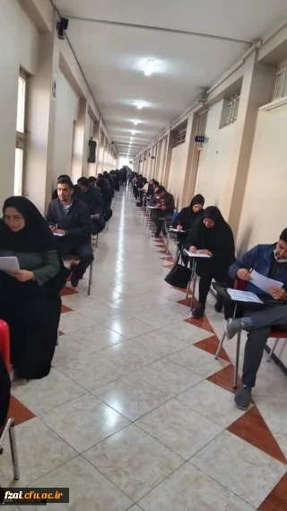 برگزاری آزمون پایانی پودمان یک مهارت آموزان ماده 28