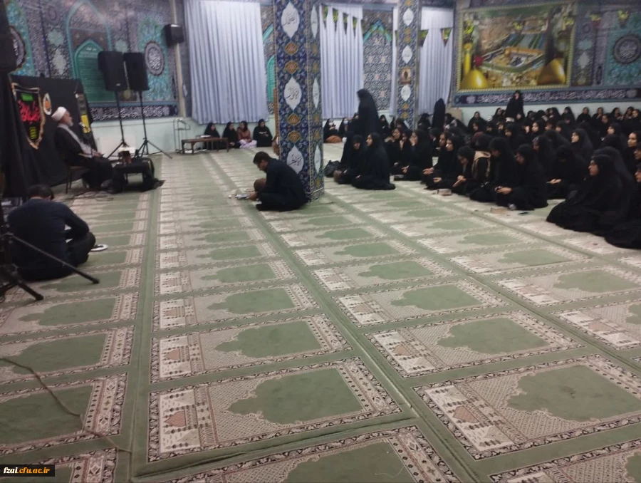 برگزاری مراسم عزاداری حضرت زهراس 2
