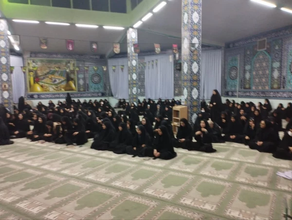 برگزاری مراسم عزاداری حضرت زهراس 3