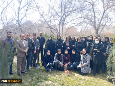 به مناسبت ۱۵ اسفندماه، روز درختکاری و هفته بزرگداشت محیط زیست و منابع طبیعی، مراسم کاشت نهال در پردیس فاطمه زهرا(س) اصفهان برگزار گردید.